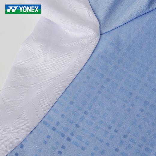 YONEX尤尼克斯羽毛球服短袖1102625BCR 2102625BCR男女款透气速干比赛运动服短袖 商品图3