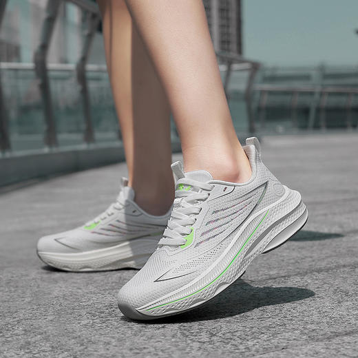 WFK幻影熊趣跑者缓震中底男女款休闲运动跑鞋H1827 商品图6