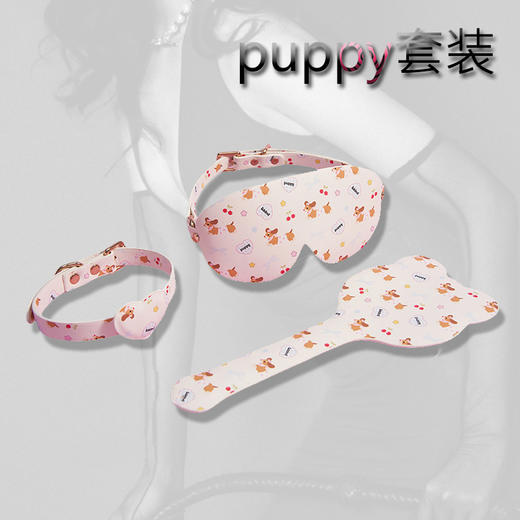 魅灵温变 puppy套装 手环+脚环+拍子+眼罩+项圈 商品图2