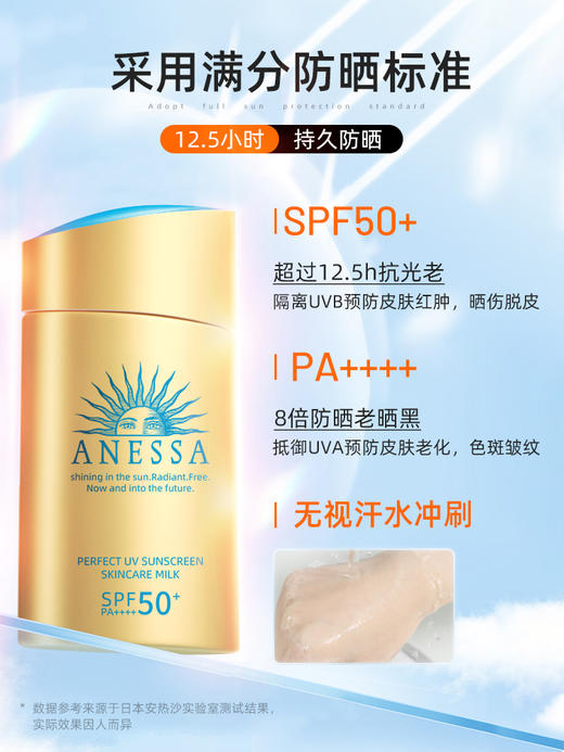 安耐晒金瓶防晒霜90ml 商品图1
