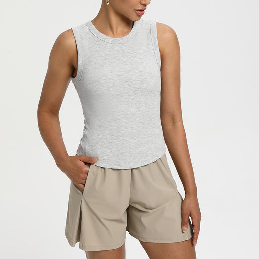 跃牌【倚窗听雨】Athena 兰精莫代尔瑜伽背心女裸感美背运动健身瑜伽服上衣DA115 商品图2