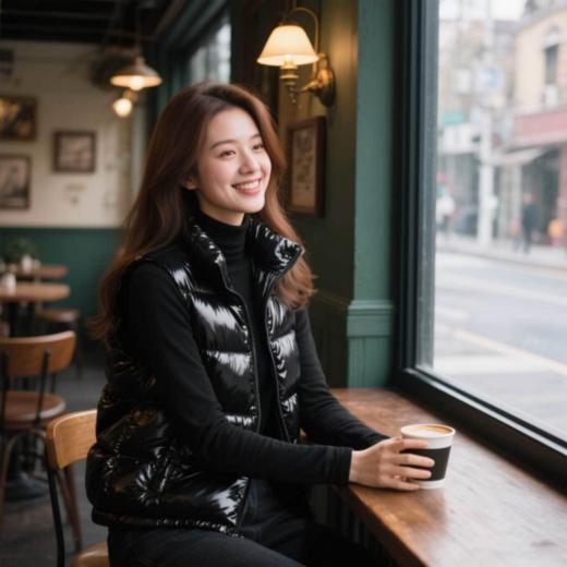 🌸原团99‼️亏本清啦⚠️户火爆全网✔穿搭“好物”！🌈【男女款户外山系风亮面马甲E54-M66款】🍂出门被夸800遍的时尚单品❗️  商品图3