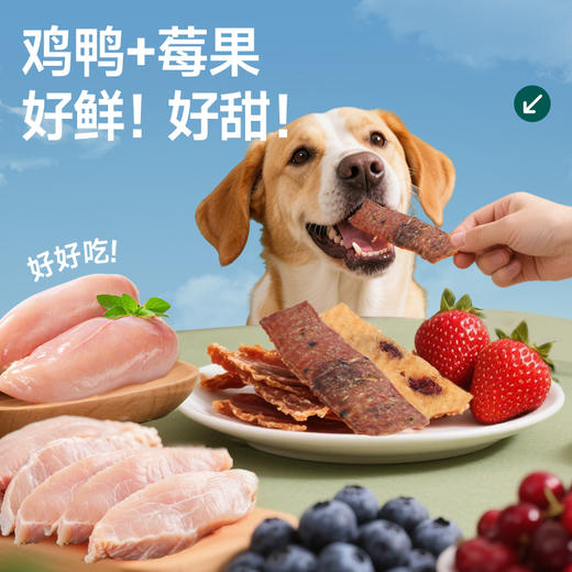耐威克狗零食｜鸡鸭肉干鲜肉莓果夹心｜奖励零食 商品图1