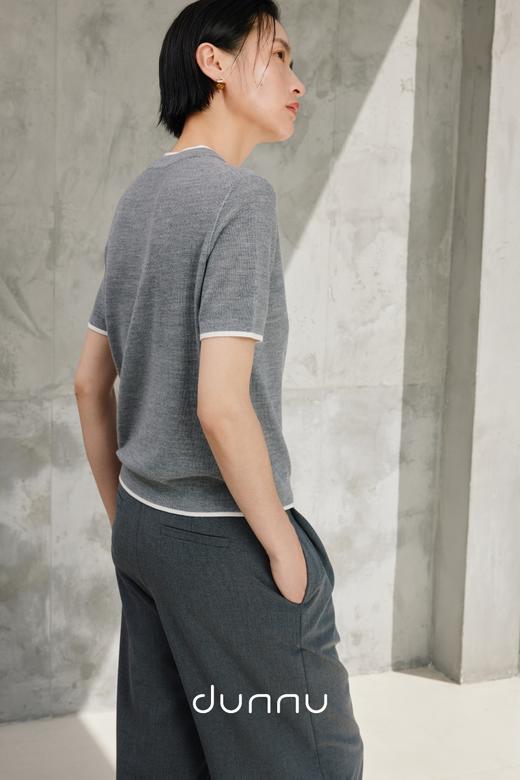 敦奴dunnu女装工艺针织衫DU37290771 商品图0