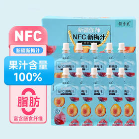 疆香果伽师新梅汁150ml*10袋/盒