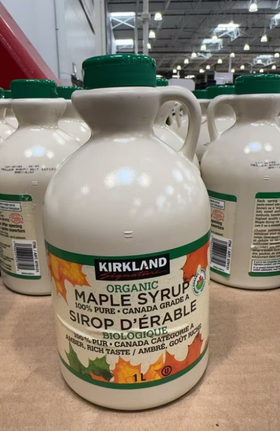 大瓶装KIRKLAND纯天然枫糖浆 1L 温哥华直邮