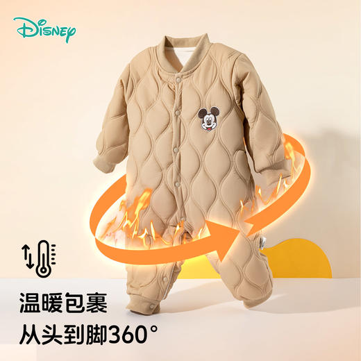 迪士尼男童秋冬夹棉连体衣ZD4EL003 商品图6