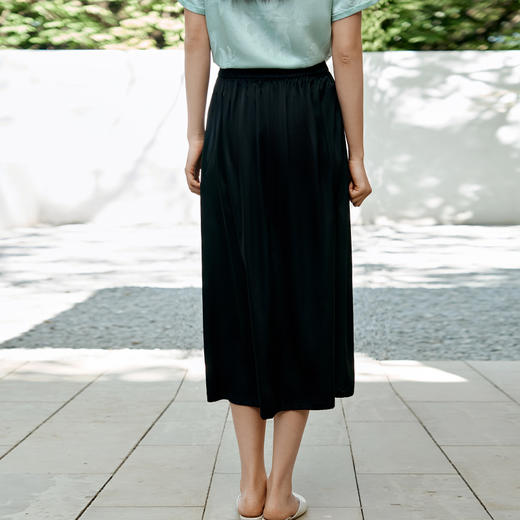 金三塔 女重磅真丝半裙 商品图3