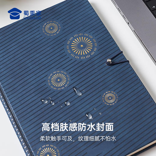 【B5星花会议本】防水封面办公笔记本创意记事本日记本 商品图3