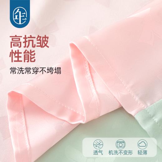 年衣童装衬衫25年秋新款女童中式国风长袖古风衬衣打底上衣表演服海露流光中式衬衫 商品图2