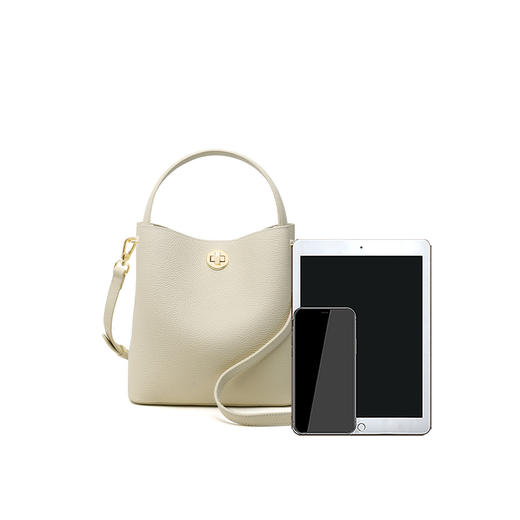 星期六包包女式2025新款真皮水桶包大容量单肩包斜挎包通勤手提包SS3121A093 商品图8