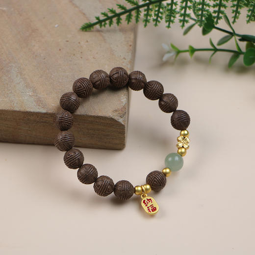 肝：铜配饰 + 寿字珠10mm 商品图2