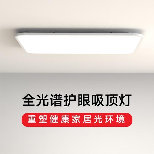 百孜 全光谱护眼吸顶灯系列 书房卧室智能调光自然光线不刺眼现代简约氛围灯 商品图0