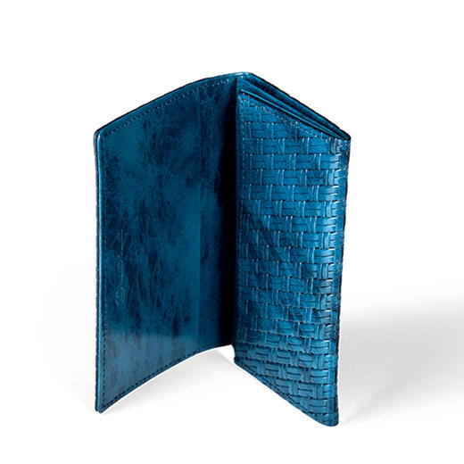 牛皮压纹名片夹(藏蓝) 商品图3