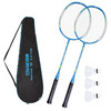 <有书独家>【随时随地打羽毛球】凯速羽毛球双拍 一体化T型接头 拍面更稳定 轻盈高弹 减震手柄 防滑舒适 大拍面击球更给力 赠送3个羽毛球+便携背包 商品缩略图6