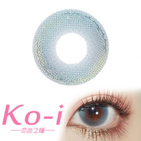 MIMIPARK 七月与糖 半年抛 直径14.2mm混血美瞳 蓝色