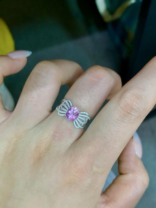 1.71ct刻面蓝宝石戒指 商品图5