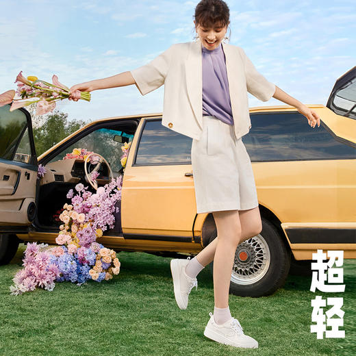 【山姆同款】Pansy盼喜日本女鞋休闲运动鞋透气轻便舒适女春秋款HD4222 商品图3