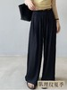 【超值特卖】韩系夏季薄款肌理纹小花苞清爽宽松阔腿裤-喜出 商品缩略图4