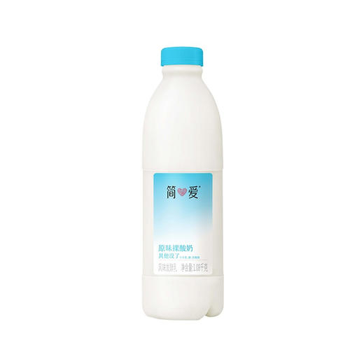 简爱经典原味酸奶1.08kg，保质期25天 商品图0