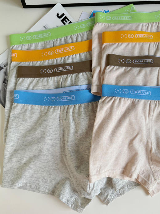 🔥【哈林童·青少年内裤】额外加赠一条，到手5条，秒完为止‼ 专为发育期设计，最大穿到190斤，适合不同身材的青少年人群！ 商品图3