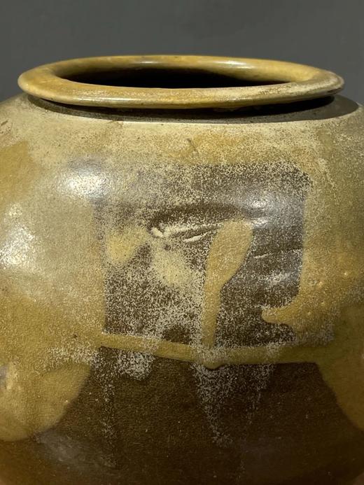 泼彩褐釉万年罐，顺丰包邮 商品图3