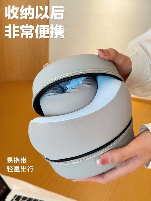 告别落枕！赠送收纳盒你的出行搭子来了！ 【旅行车载便携U形护颈枕】必备高颜值午睡枕❗️午休旅游车载必备 ✅360度环绕支撑不做歪脖人 ✅全方位托扶颈椎 商品图7