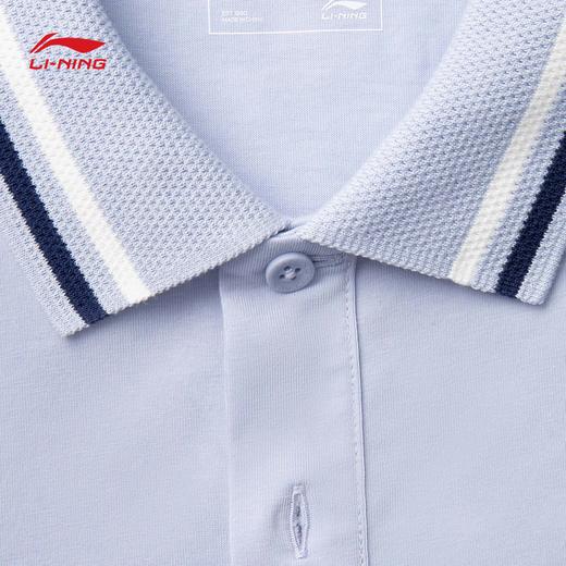 李宁男子冰感舒适吸湿排汗短袖POLO衫APLV307 商品图6