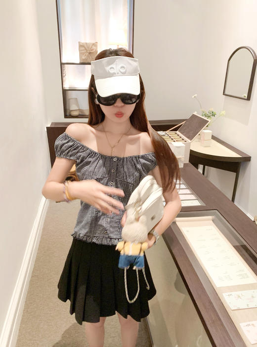 【129元任选2件】现货！韩系格子短袖 商品图11