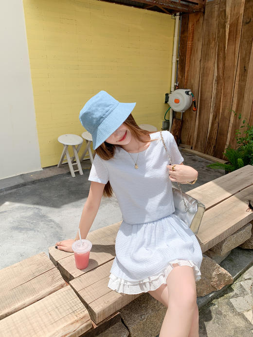 【折后再享2件88折】现货秒杀！微信打折价！简约小格子气质套装 日常219.99 立减90 秒杀129.99！ 商品图7