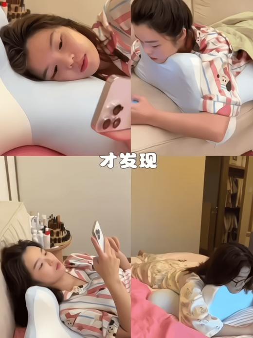 袁弘同款🔥 颈椎救星！【舒适多功能护椎枕】一枕四用，解锁躺平新姿势！人体工学の灵魂支撑 商品图2