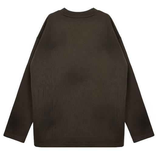 HX 秋季圆领长袖T恤C102430027102 商品图1