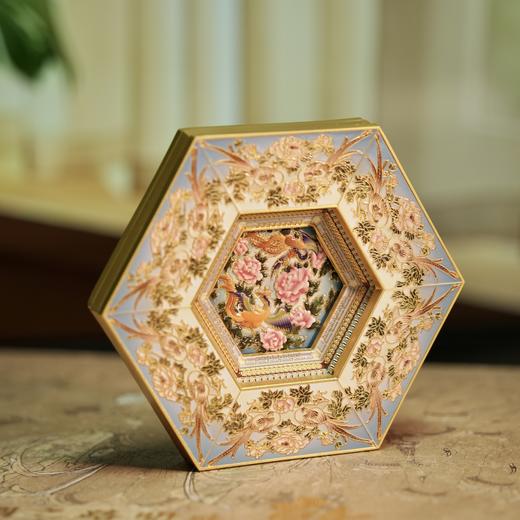 清代江南园林藻井冰箱贴三层可拆卸金属材质磁吸文创礼物纪念品 商品图0