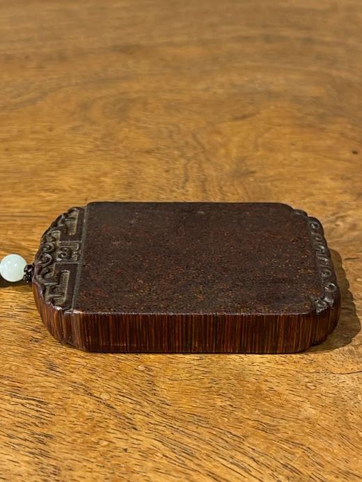 兽角雕螭龙框无事牌，顺丰包邮 商品图4