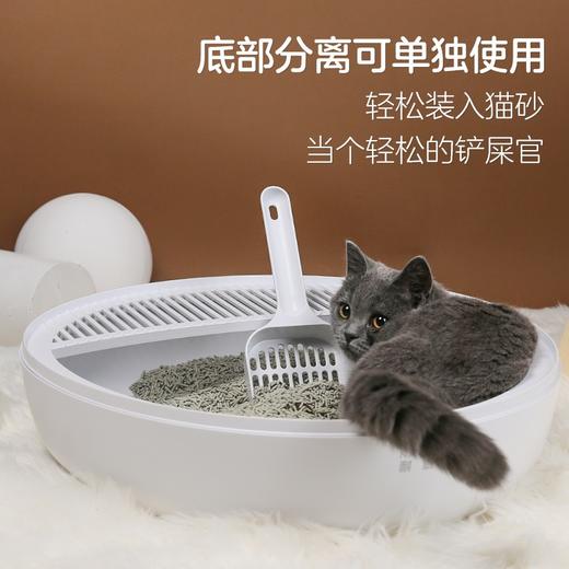 耐威克顶入式猫砂盆｜除臭宠物猫咪厕所｜半封闭厕所｜超大号防外溅带出 商品图2