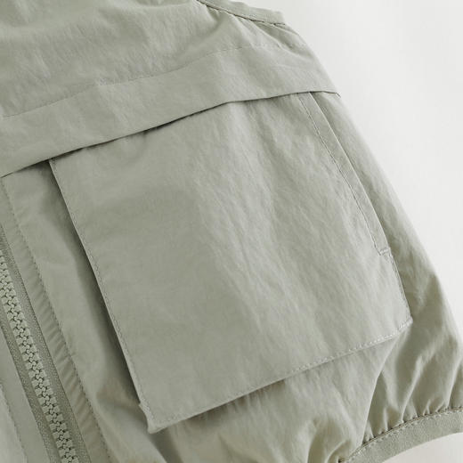 马克珍妮男女童轻量耐磨户外马甲儿童立领夹克2025秋装新款551358 商品图4