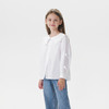 马克珍妮女童花边娃娃领蝴蝶结衬衫儿童衬衣2025年秋装新款551671 商品缩略图1