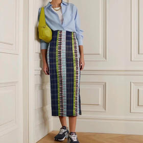 三宅风！森系穿搭中古系列半身裙松紧腰褶皱夏季新款中长裙！