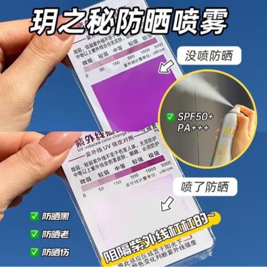 玥之秘水晶SPF50+防晒喷雾50ml 商品图3