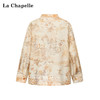 天猫同步【凉感、丝滑】拉夏贝尔/La Chapelle新中式立领印花盘扣长袖衬衫秋季新款★ 商品缩略图2