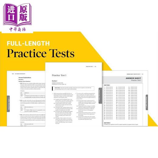 【中商原版】新版巴朗2026年AP考试化学高级版备考指南（含6套模拟试题）+全面复习+在线练习AP Chemistry Premium, 2026: Prep Book with 6 Practice 商品图2