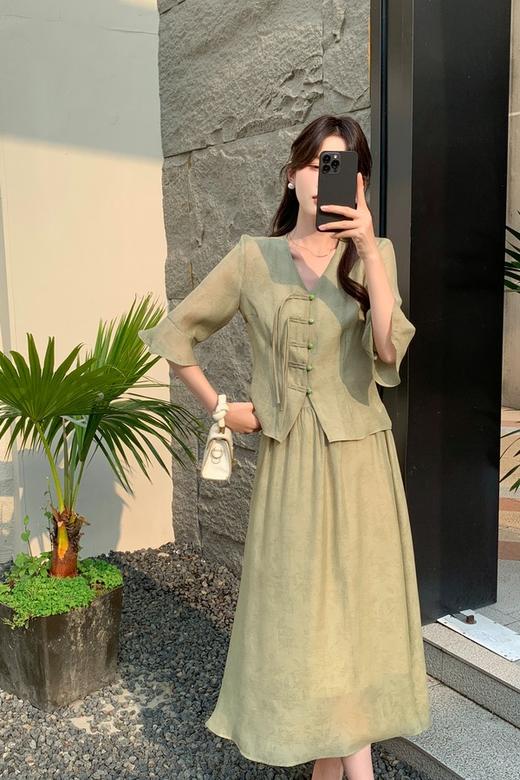 ELLA JADE 中式风气质套装裙 20577 商品图0