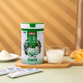 兴驼王全脂纯羊奶粉300克/罐  买一送一