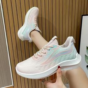 李宁代工厂休闲软底减震女士运动鞋不挑年龄