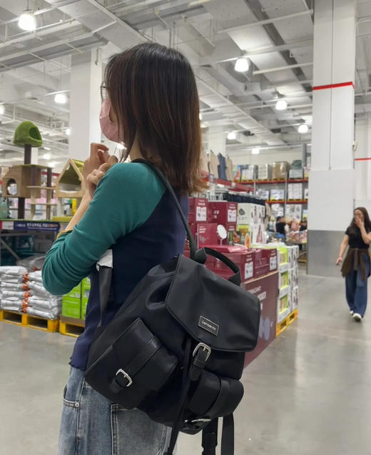 原单正品新秀丽双肩包书包080106 商品图2