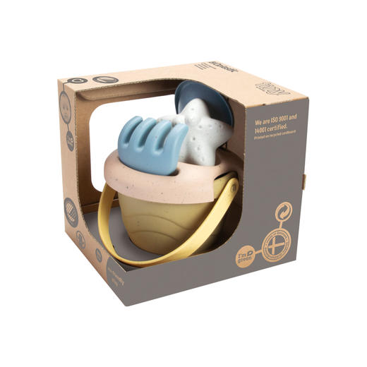 丹麦进口dantoy环保沙滩玩具套装可微波洗碗机安全玩沙生物塑料可降解 商品图9