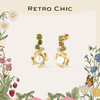 Garden of Eden 伊甸园系列 | 伊甸园金色繁花耳环 商品缩略图0