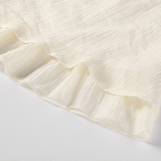 奢姿大码女装2026夏季时尚系带荷叶边套装胖妹妹气质减龄两件套9952970069【1】 商品图4