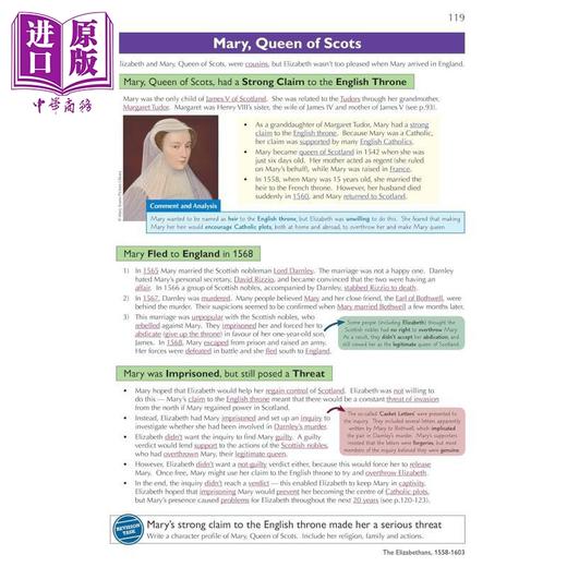 【中商原版】英国CGP原版 GCSE历史完整复习与练习 含在线版 测验及知识整理 GCSE History Complete Revision & Practice  商品图4