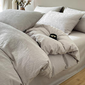 【热卖推荐】自然醒A类60支加厚长绒棉全棉立体提花轻奢四件套HS